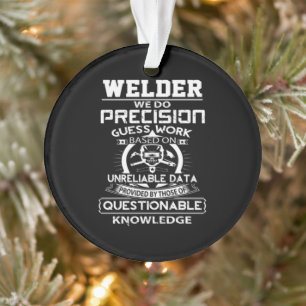 Schweißarbeiten machen wir mit Genauigkeit Ornament