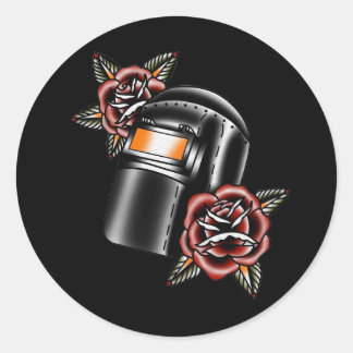 Schweißaufkleber Runder Aufkleber