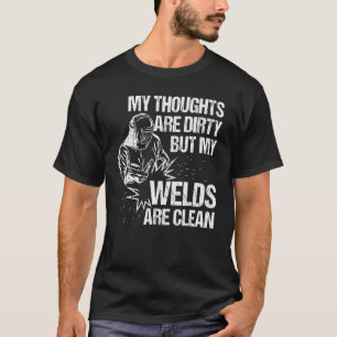 Schweißdesigns für Männer Vater Metallarbeiter Bla T-Shirt