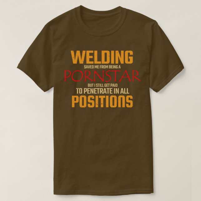Schweißen 1 T-Shirt (Design vorne)
