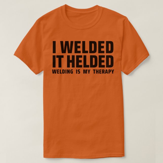 Schweißen 4 T-Shirt (Design vorne)