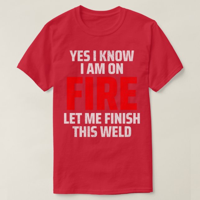 Schweißen 9 T-Shirt (Design vorne)
