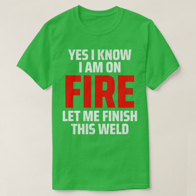 Schweißen 9 T-Shirt (Design vorne)