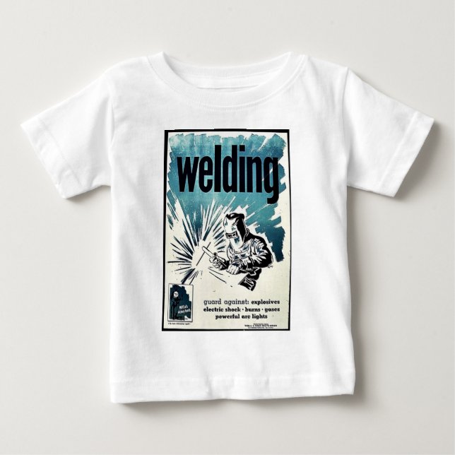 Schweißen Baby T-shirt (Vorderseite)