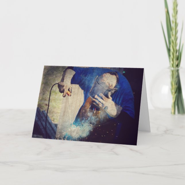 Schweißen Karte (Vorderseite)