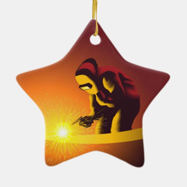 Schweißen Keramikornament (Hinten)
