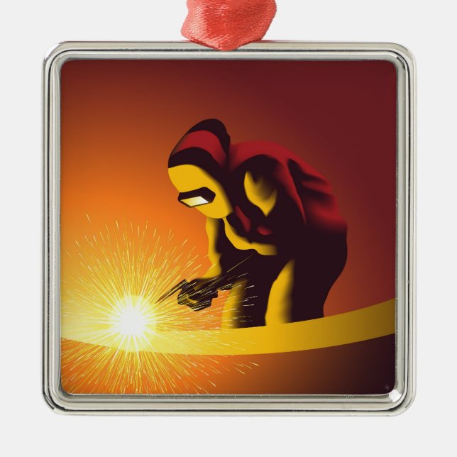 Schweißen Ornament Aus Metall (Vorne)