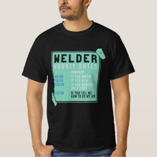 Schweißen - Schweißstundensätze T-Shirt