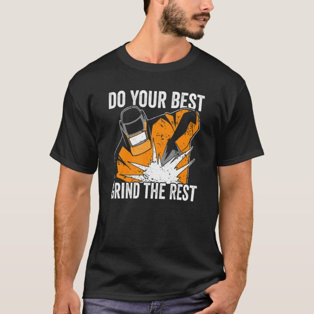 Schweißen Sie Ihre Erholung am besten. T-Shirt (Vorderseite)