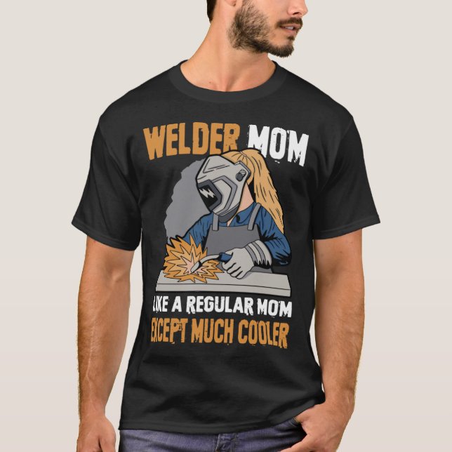 Schweißende Mama wie eine reguläre Mama, außer vie T-Shirt (Vorderseite)