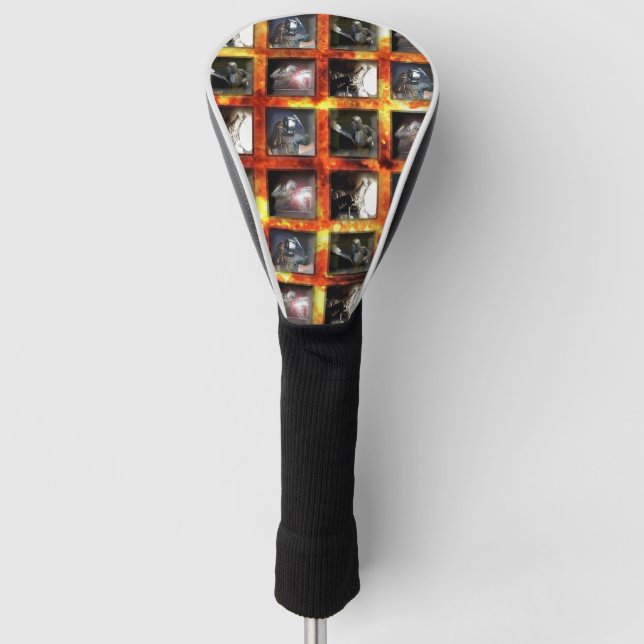 Schweißens-Muster Golf Headcover (Vorderseite)