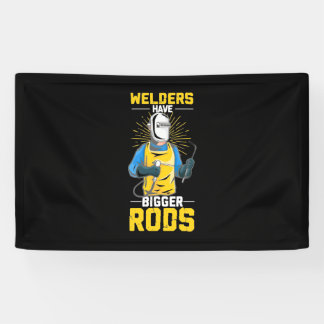 Schweisser haben größere Roden Banner