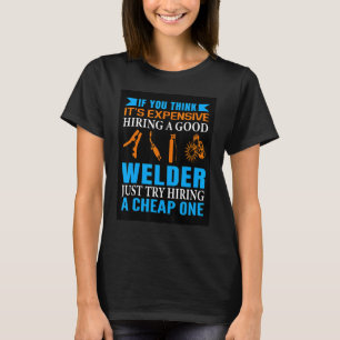 Schweißer Keine innere Stimme Mund ohne Filter T-Shirt