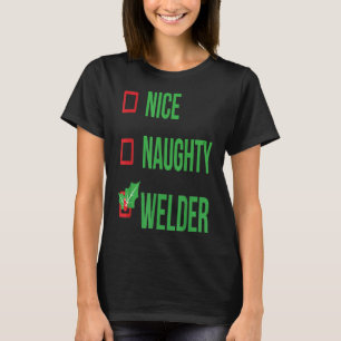 Schweißer Lustiges Pyjama Weihnachtsgeschenk Dlm6 T-Shirt