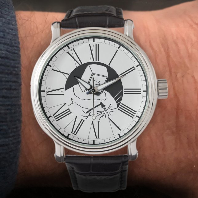Schweißer- oder Schmied-Uhr Armbanduhr (Von Creator hochgeladen)