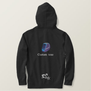 Schweißer Schweiß-Logo Besticktes T-Shirt Bestickter Hoodie