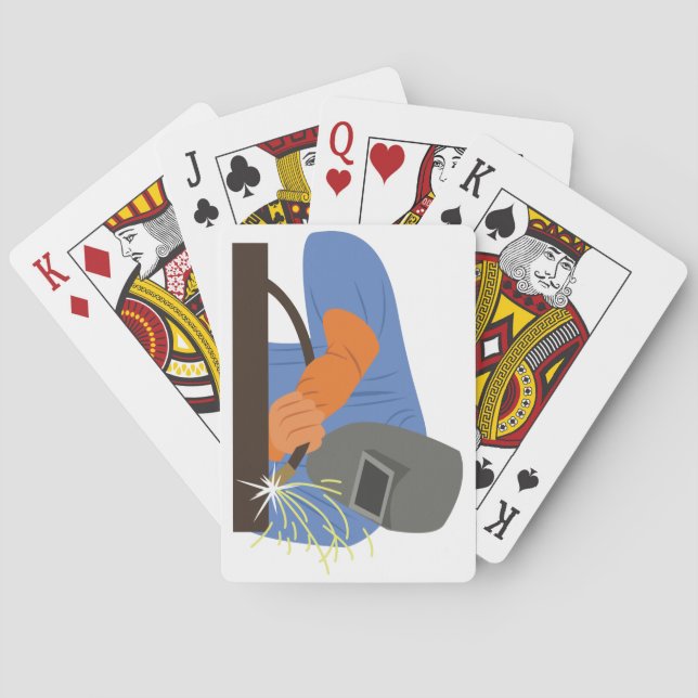 Schweißer Spielkarten (Rückseite)