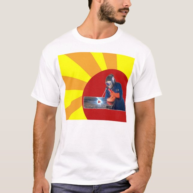 Schweißer T-Shirt (Vorderseite)