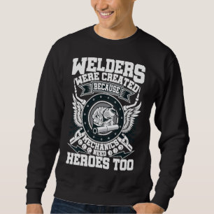Schweißergeschenke Lustiges Schweißbild auf dem Rü Sweatshirt