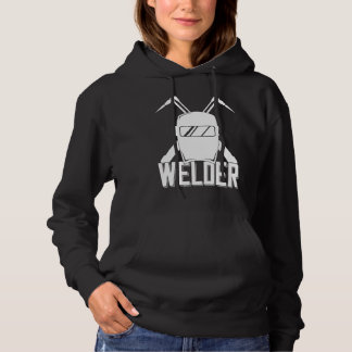 Schweißerhelm-Spruch für einen stolzen Metallarbei Hoodie