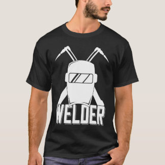 Schweißerhelm-Spruch für einen stolzen Metallarbei T-Shirt