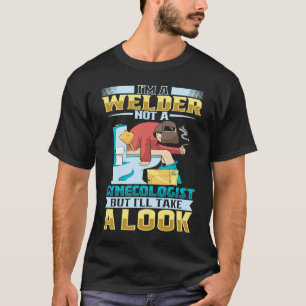 Schweißerin Schweißmechanikerin Schmiede T-Shirt