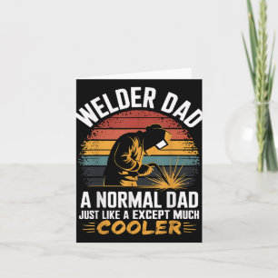 Schweissgeschenk für Vater, Schweißen, Vater oder Karte