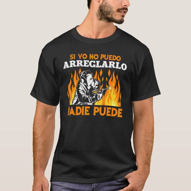 Schweissmaschine für Metallarbeiter T-Shirt (Vorderseite)