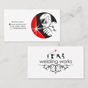 Schweißmaschine Visitenkarte