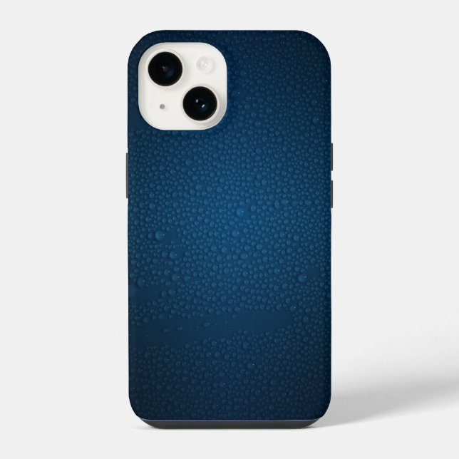 Schweißperlen iPhone 14 Hülle (Rückseite)