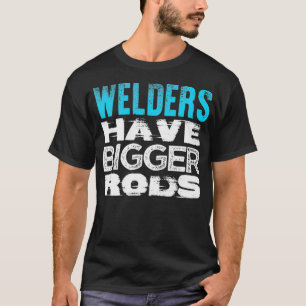 Schweißroden T-Rohrleitungstablette T-Shirt