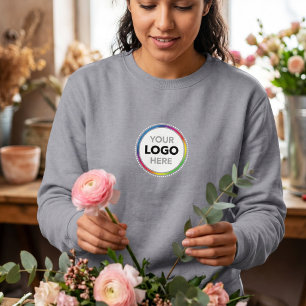 Schweißshirt mit Logo - zentrale Brustplatzierung Sweatshirt