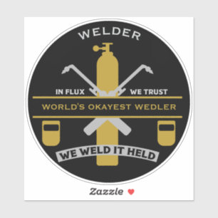 Schweißwitz-Geschenk Aufkleber