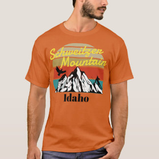 Schweitzer Mountain Ski Idaho 5 T-Shirt