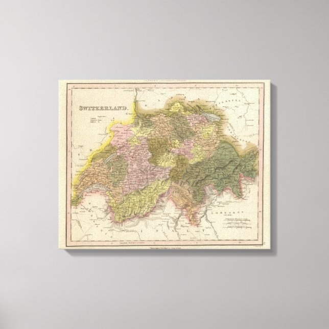 Schweiz 13 leinwanddruck (Vorderseite)