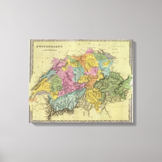 Schweiz 14 leinwanddruck (Vorderseite)