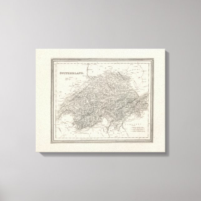 Schweiz 19 leinwanddruck (Vorderseite)