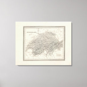 Schweiz 19 leinwanddruck