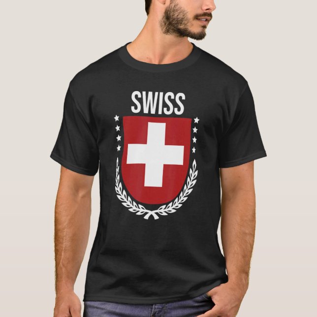 Schweiz 1 T-Shirt (Vorderseite)