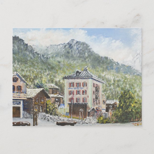 Schweiz. 2007 postkarte (Vorderseite)