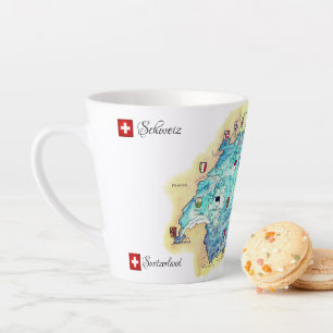 " Schweiz: 2022/heute - 26 Kantone...              Milchtasse