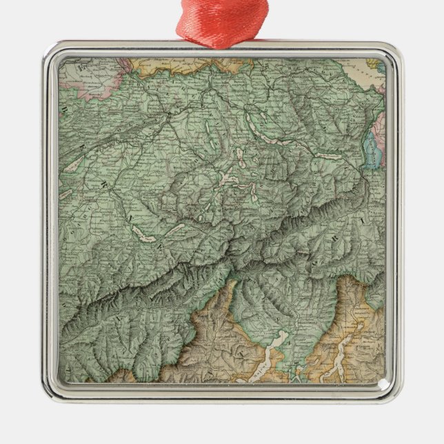 Schweiz 21 silbernes ornament (Vorne)