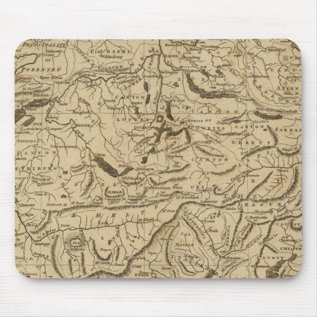 Schweiz 2 mousepad (Vorne)