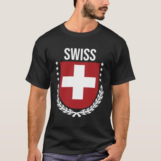 Schweiz 2 T-Shirt (Vorderseite)