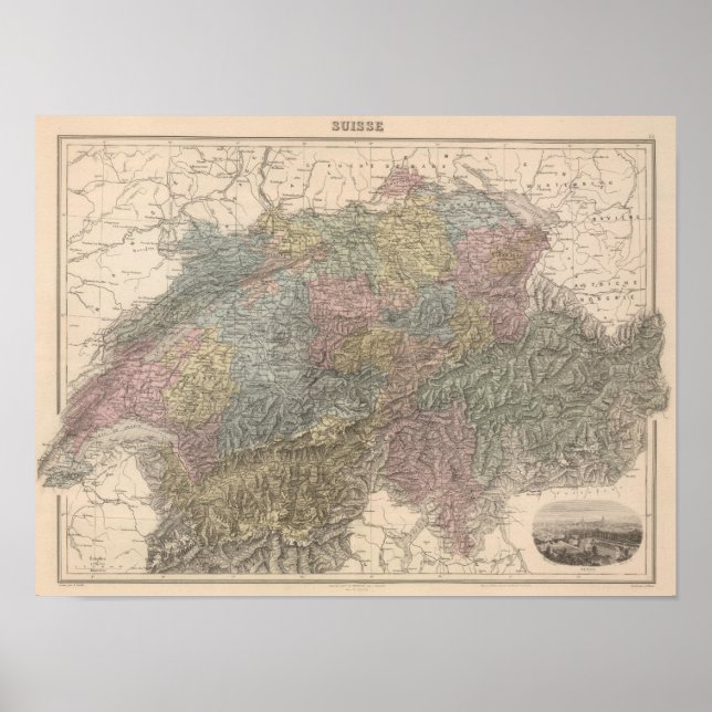 Schweiz 4 poster (Vorne)
