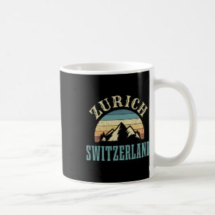 Schweiz Alpen Skifahren Schweizer Berge Liebhaber Kaffeetasse