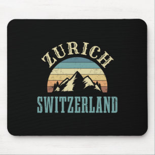 Schweiz Alpen Skifahren Schweizer Berge Lover Gesc Mousepad