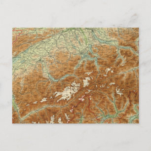 Schweiz Atlas Karte