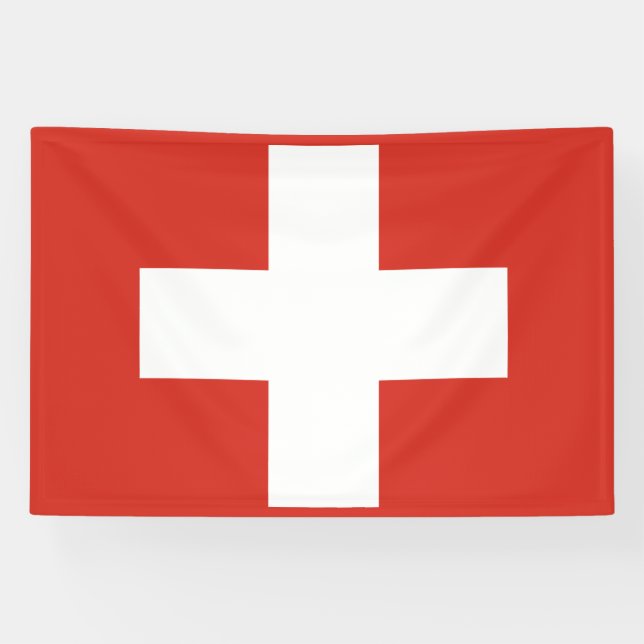 Schweiz Banner (Horizontal)