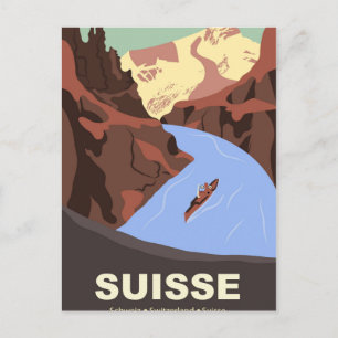 Schweiz Berge Postkarte